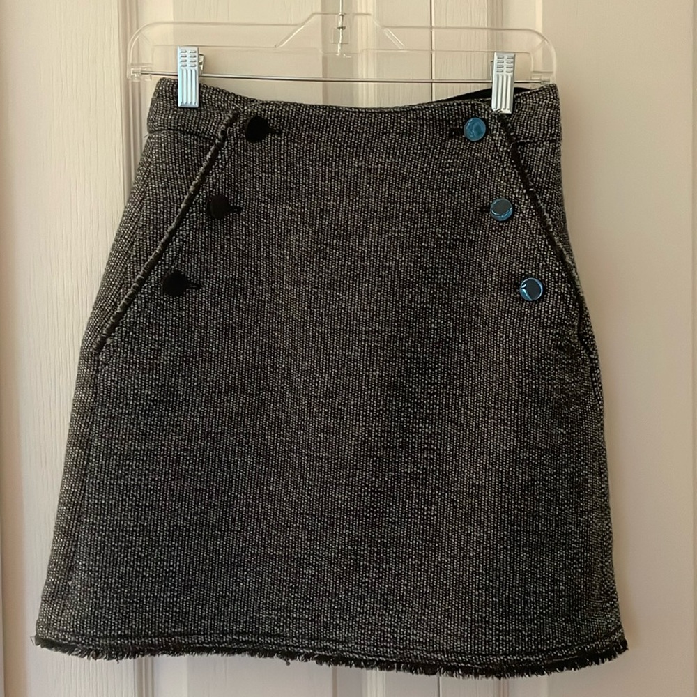 Club Monaco tweeted mini skirt